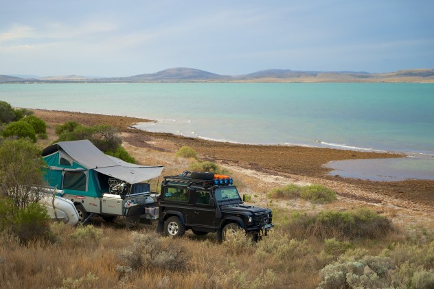Campsite at Fitzgerald Bay
