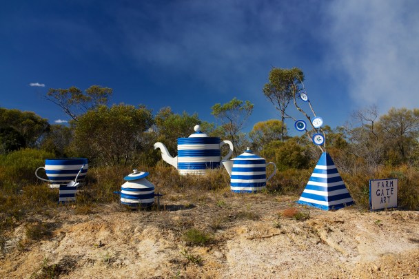 Farm Sculpture at Hopetoun