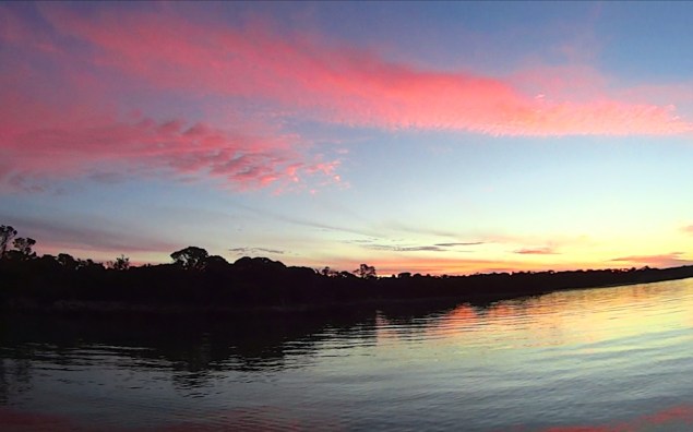 Sunset with the Dolphins :-)