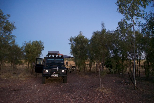 Roadside stop, Avon Downs, NT